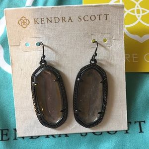 Kendra Scott Gunmetal Elle